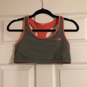 North face reversible sports bra